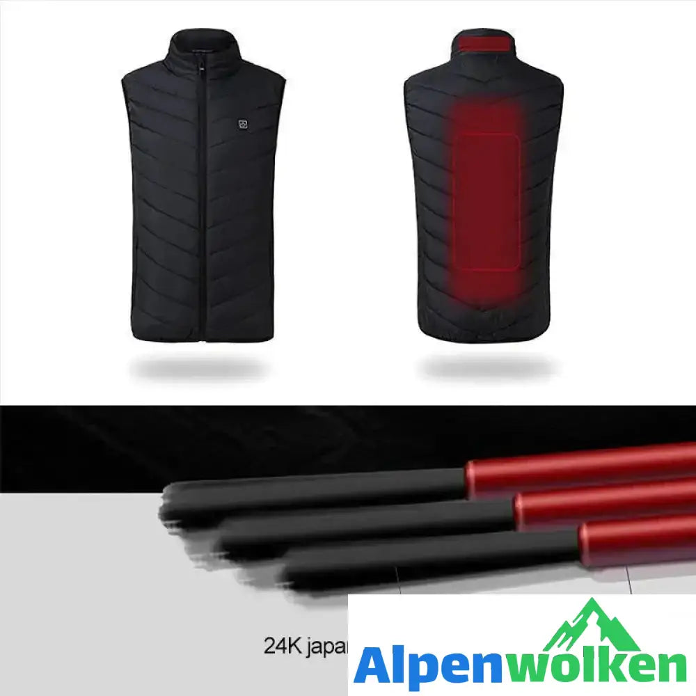 Alpenwolken - Unisex wärmende beheizte Weste