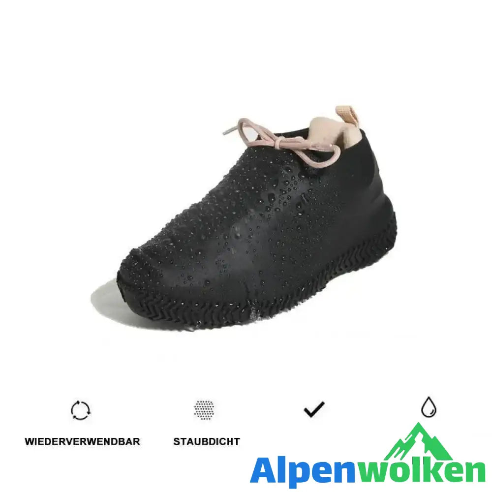 Alpenwolken - Unisex Wasserdichte Silikon Überschuhe, ein Paar