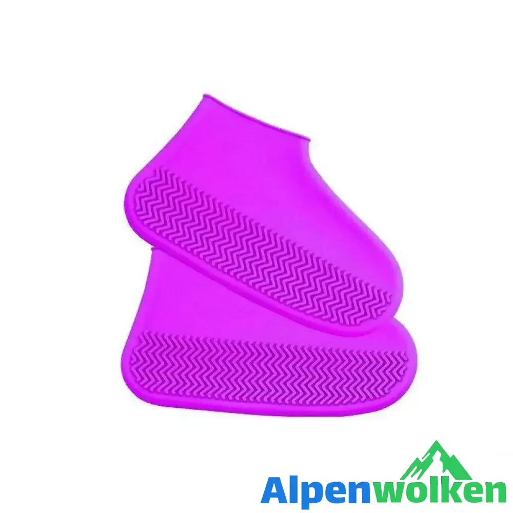 Alpenwolken - Unisex Wasserdichte Silikon Überschuhe, ein Paar