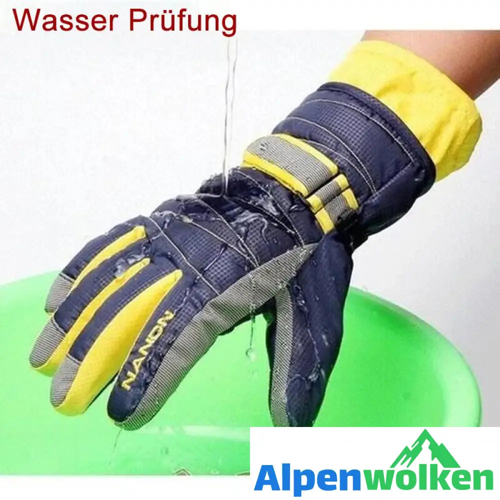 Alpenwolken - Unisex Winter Winddichte Wasserdichte Handschuhe