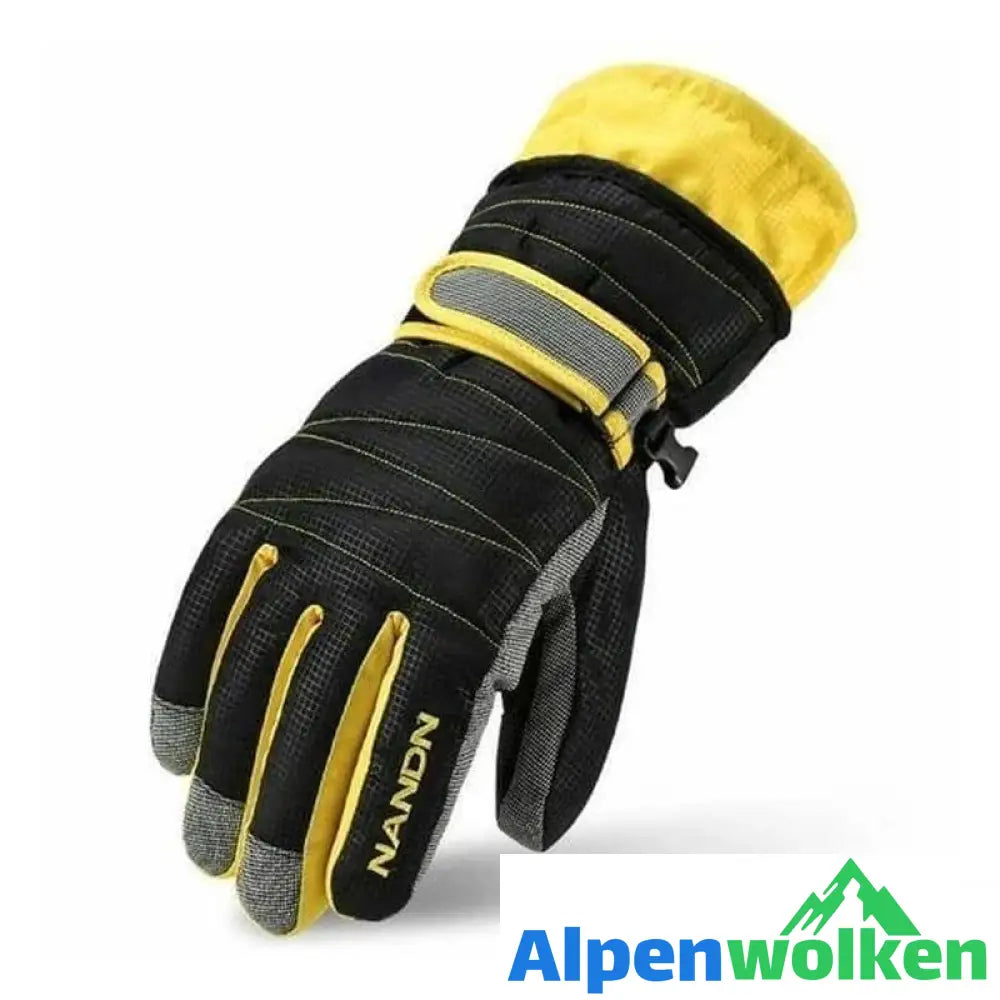 Alpenwolken - Unisex Winter Winddichte Wasserdichte Handschuhe