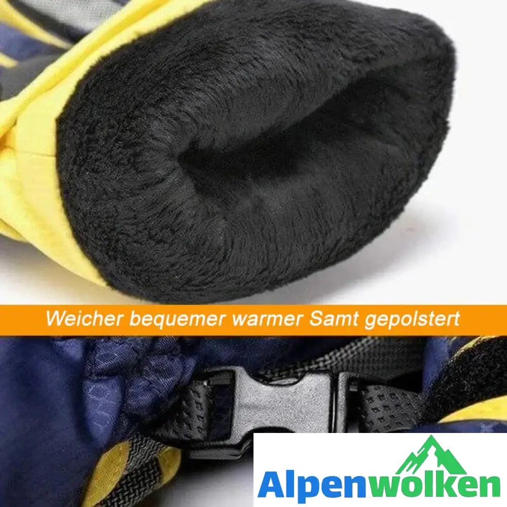 Alpenwolken - Unisex Winter Winddichte Wasserdichte Handschuhe