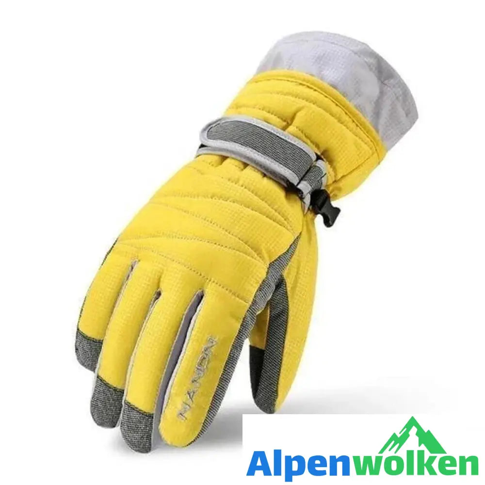 Alpenwolken - Unisex Winter Winddichte Wasserdichte Handschuhe