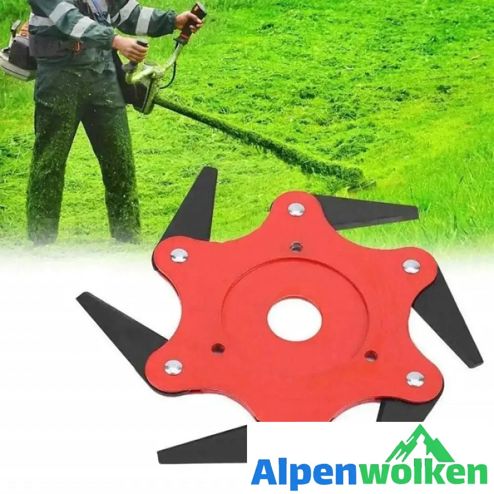 Alpenwolken - Universal 6-Messer-Trimmerkopf für Rasenmäher | selber bauen garten