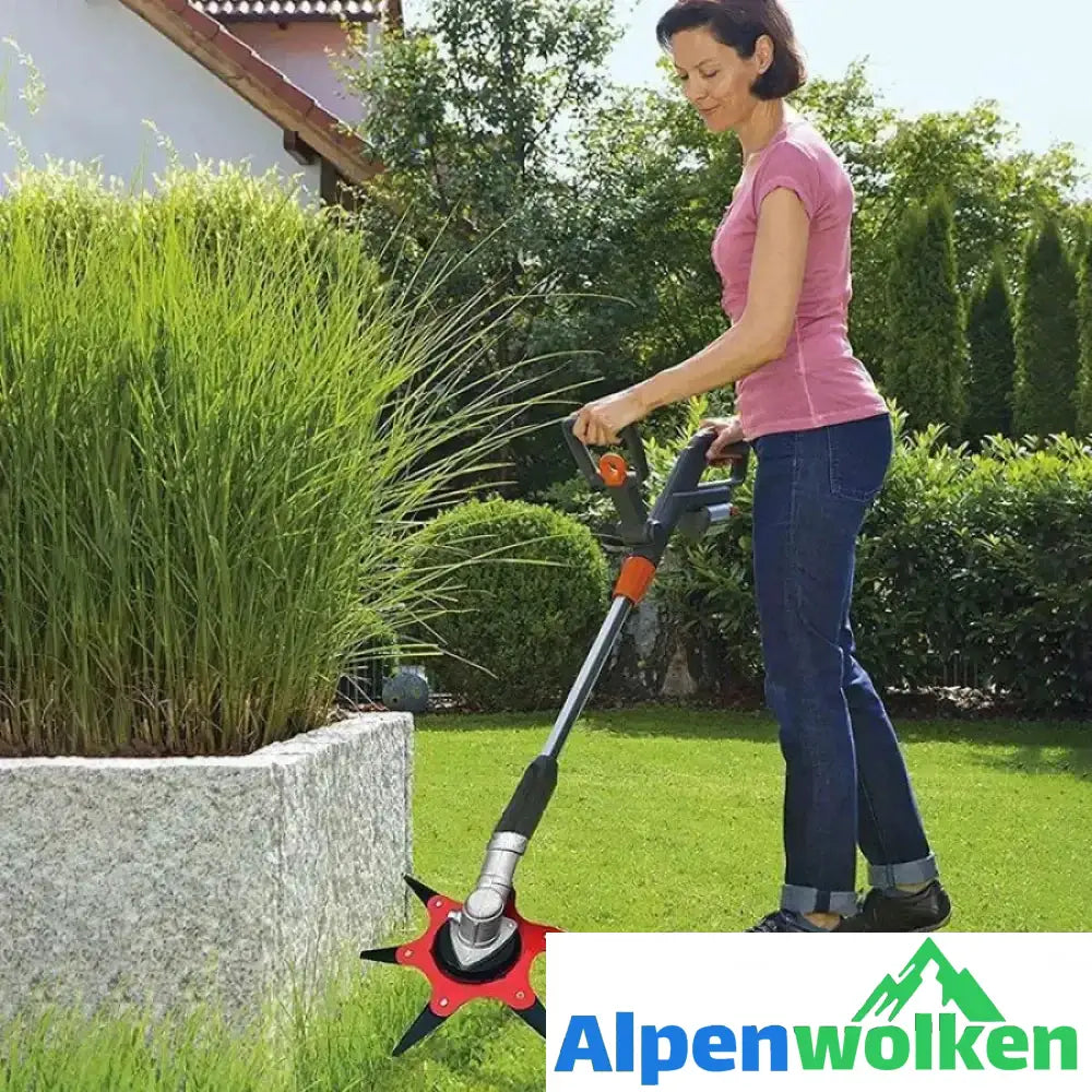 Alpenwolken - Universal 6-Messer-Trimmerkopf für Rasenmäher | selber bauen garten