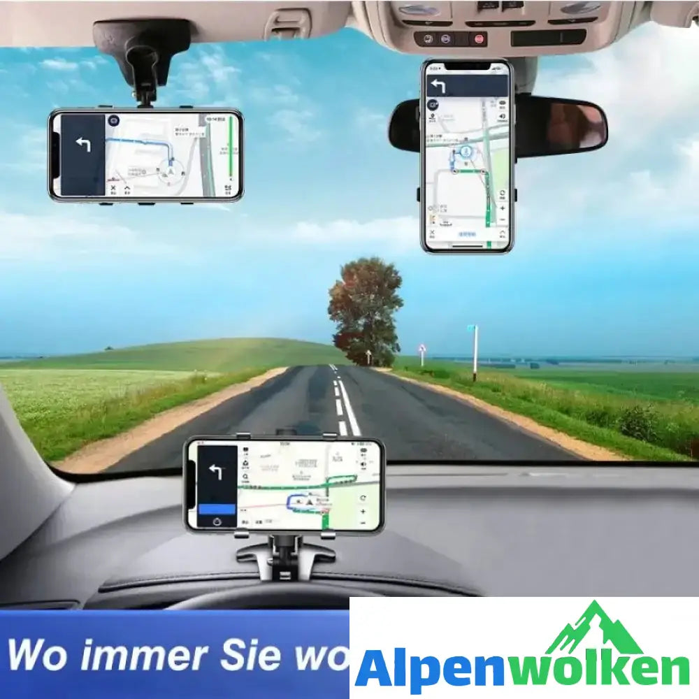 Alpenwolken - Universalauto Armaturenbrett Telefonhalter