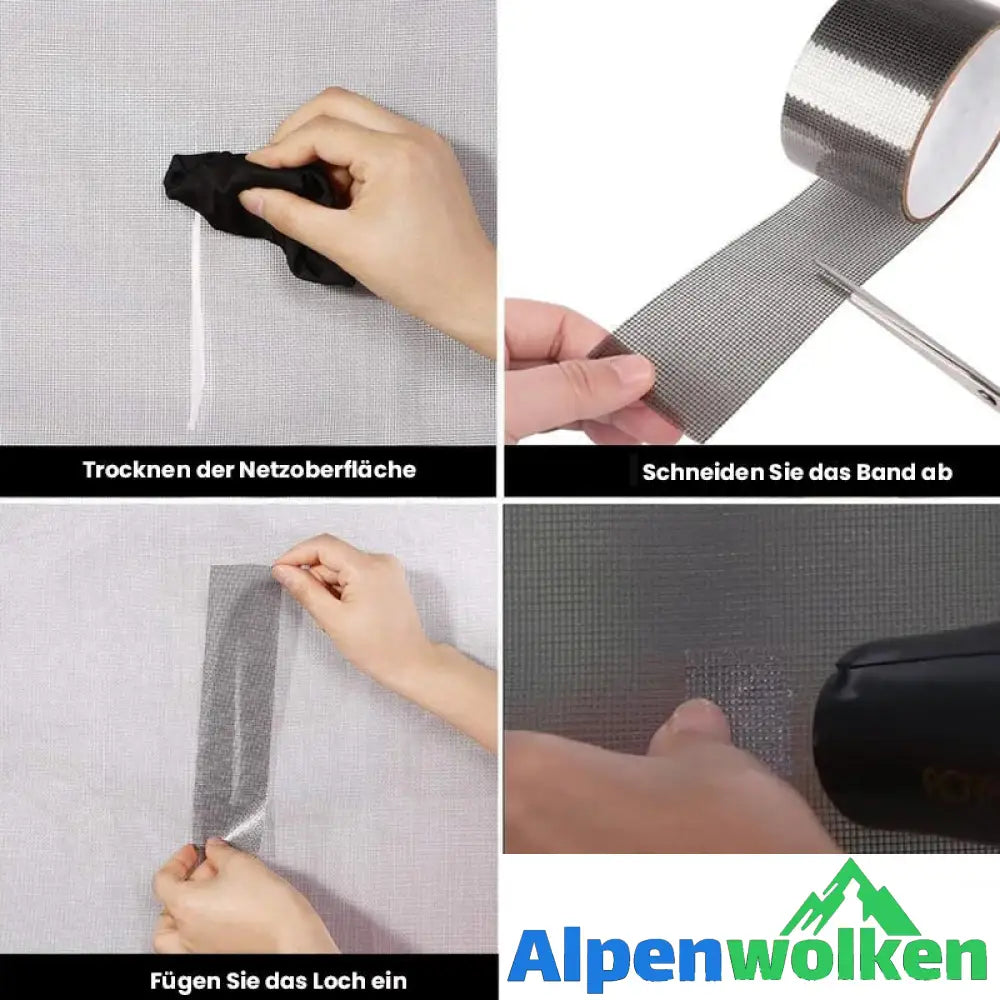 Alpenwolken - Universaler Reparaturaufkleber Für Bildschirmfenster