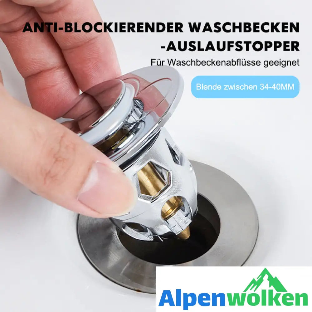 Alpenwolken - 💦💯Universelle Abflussstopfen für Waschbecken