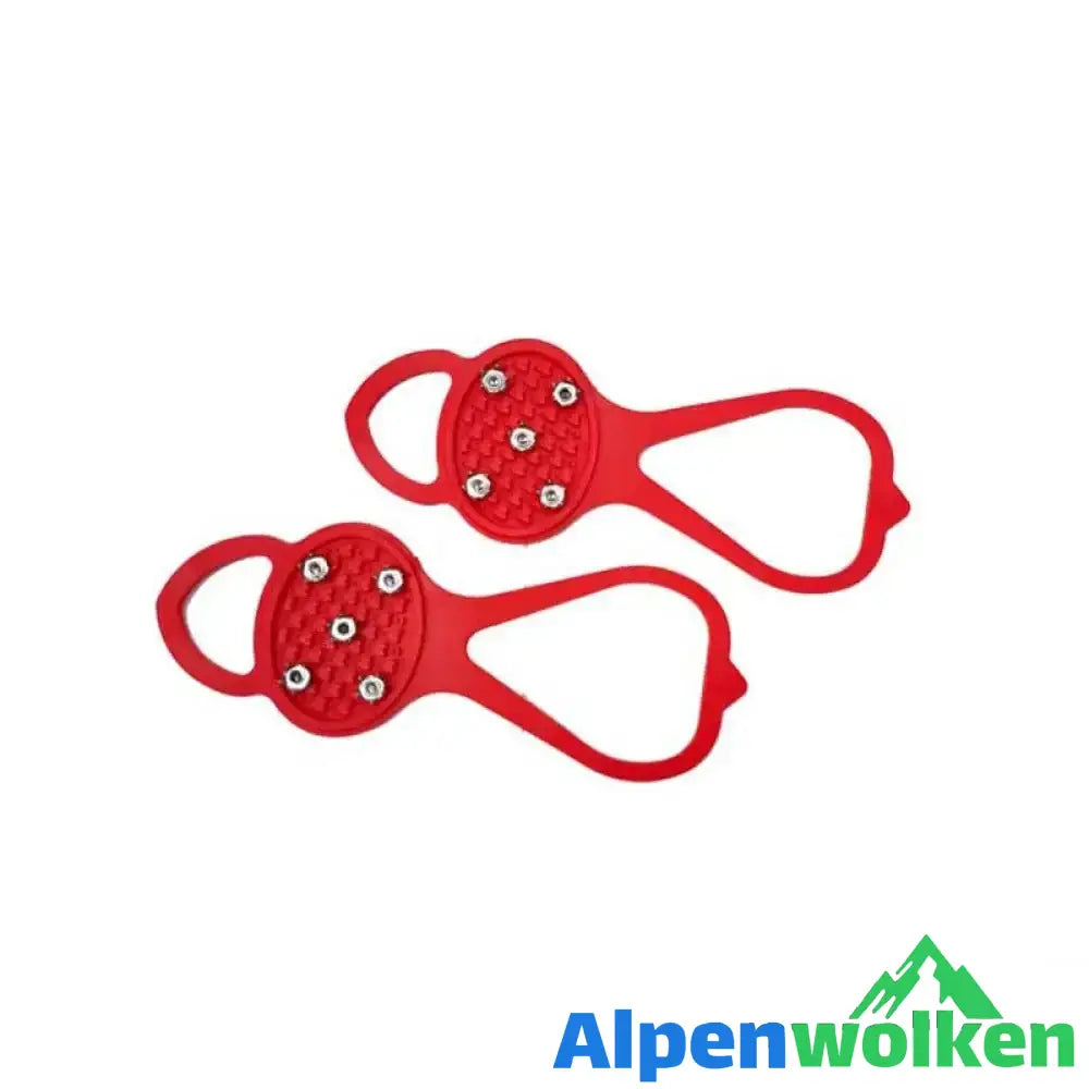 Alpenwolken - Universelle rutschfester Greifdorn Rot