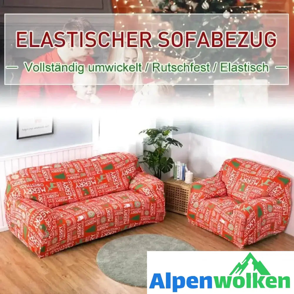 Alpenwolken - Universeller elastischer Sofabezug 16 verschiedene Stile