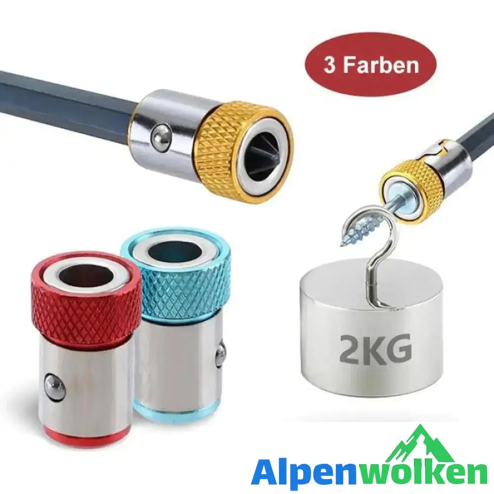 Alpenwolken - Universeller Magnetring Blau