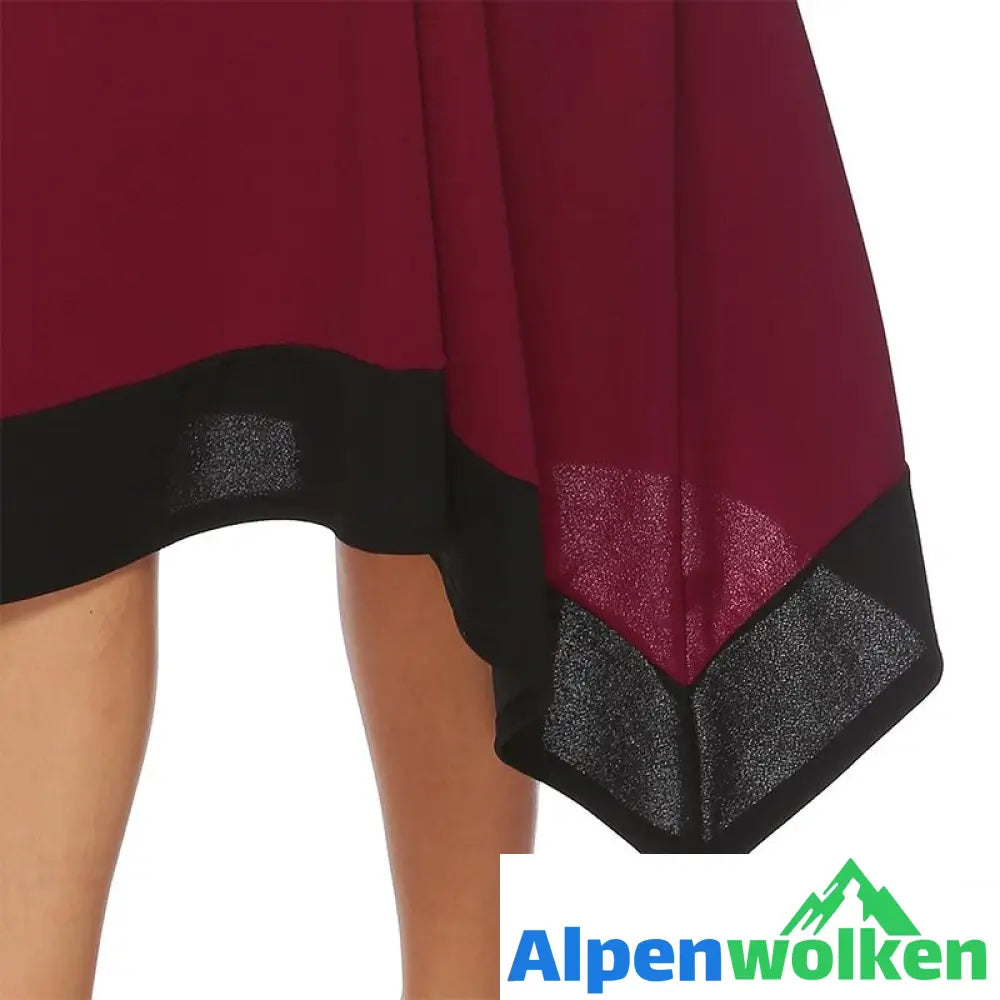 Alpenwolken - Unregelmäßiges Schleifenkleid