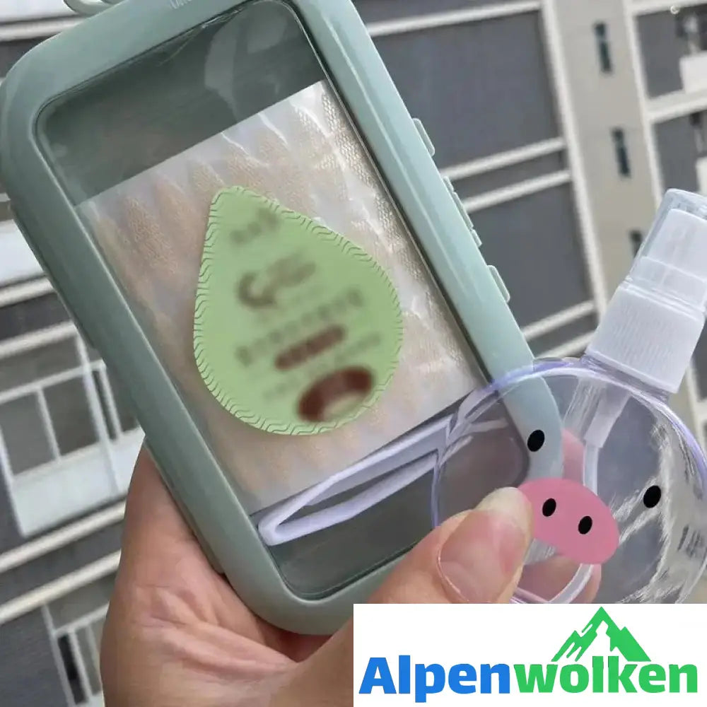 Alpenwolken - Unsichtbare doppelte Augenlidstreifen 50 ml Sprühflasche + Augenlidstreifen (120 Stück) - Aktualisiert