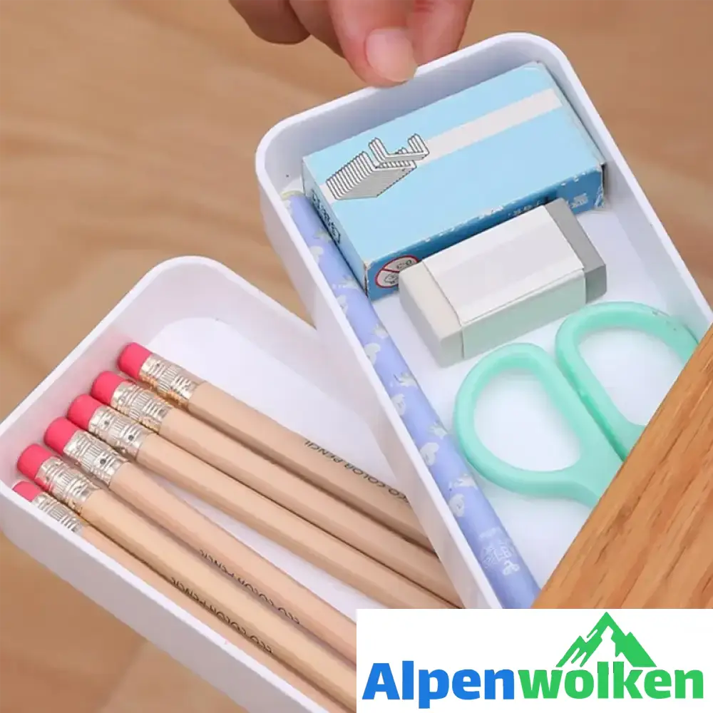 Alpenwolken - Unter Schreibtisch Schreibwarenbox