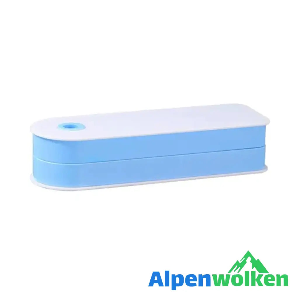 Alpenwolken - Unter Schreibtisch Schreibwarenbox blau