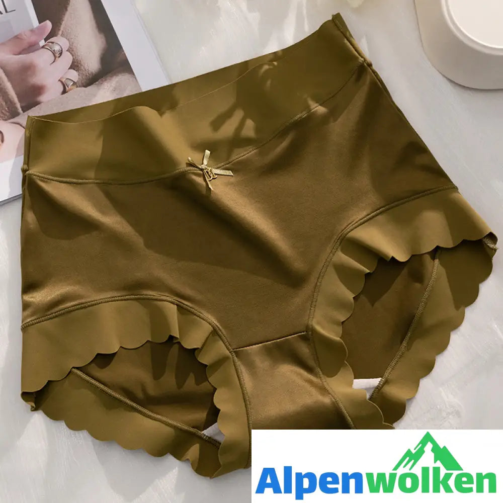 Alpenwolken - ✨Unterwäsche aus Seidenimitat mit hoher Taille✨