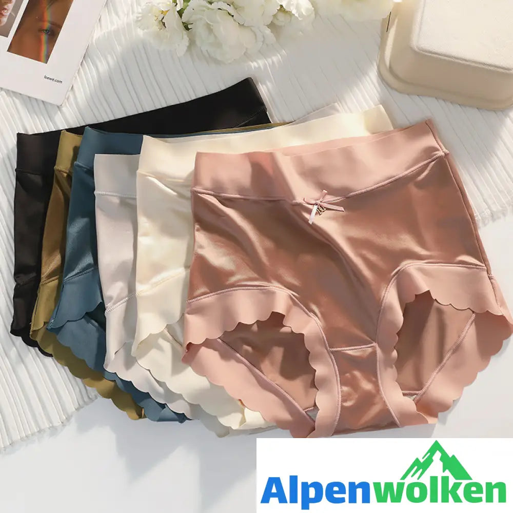 Alpenwolken - ✨Unterwäsche aus Seidenimitat mit hoher Taille✨