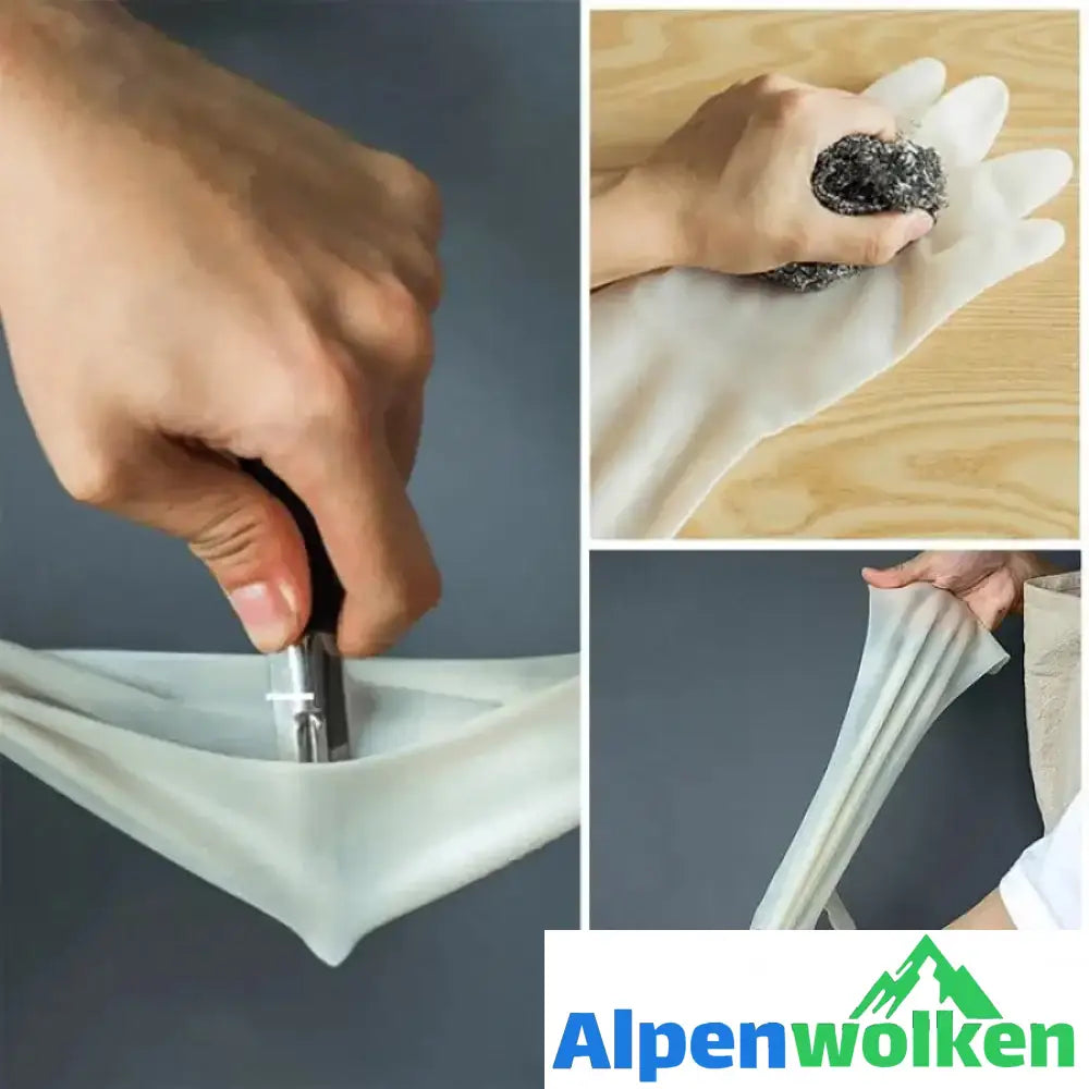 Alpenwolken - Unverwüstliche Gummihandschuhe (1 Paar)