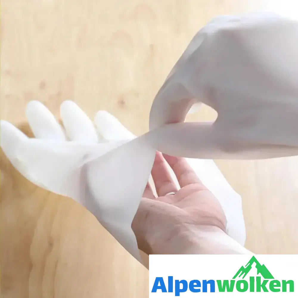 Alpenwolken - Unverwüstliche Gummihandschuhe (1 Paar)