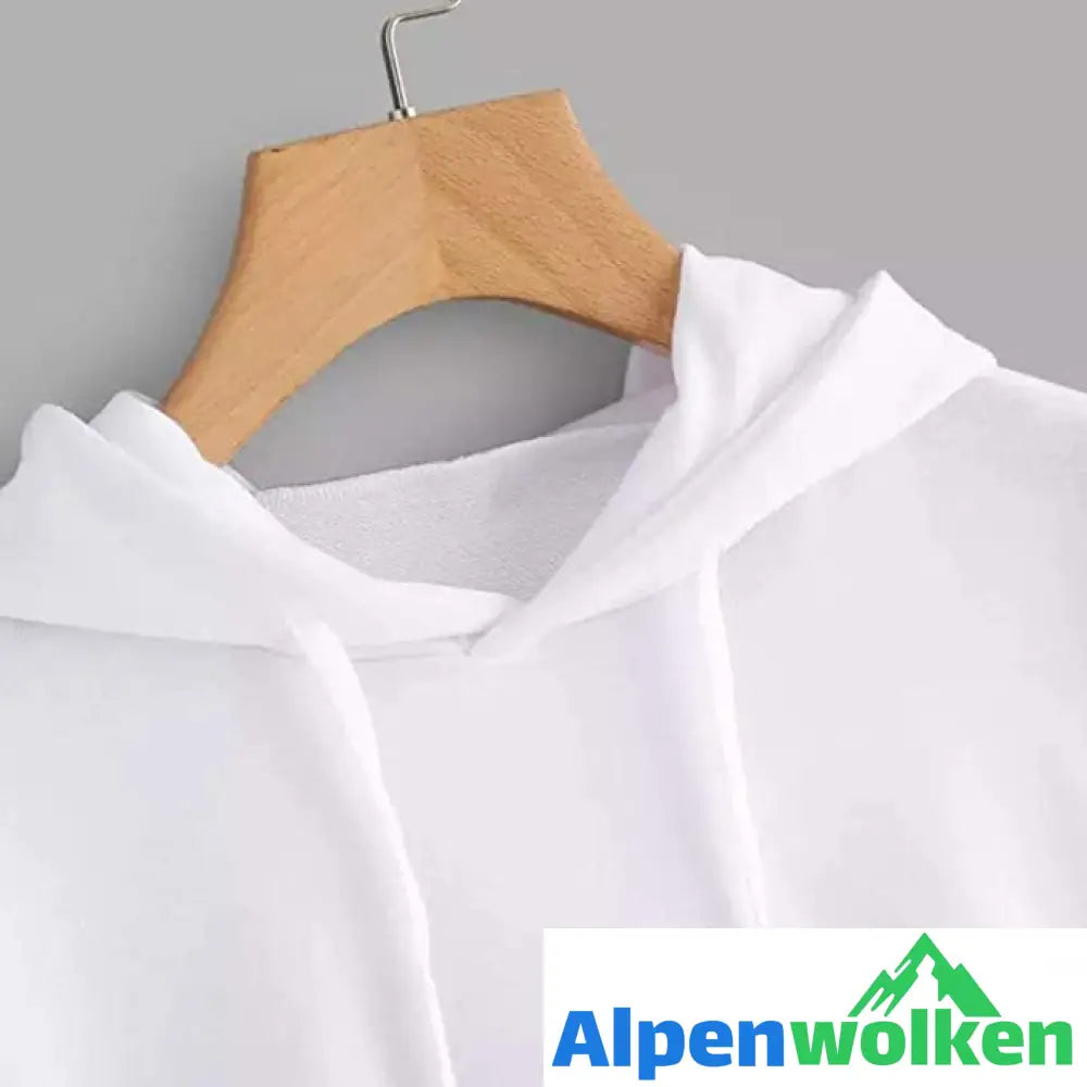 Alpenwolken - Usa Crop Pullover