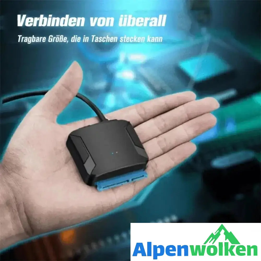 Alpenwolken - USB 3.0 bis 2.5 / 3.5 "SATA III Festplattenadapter