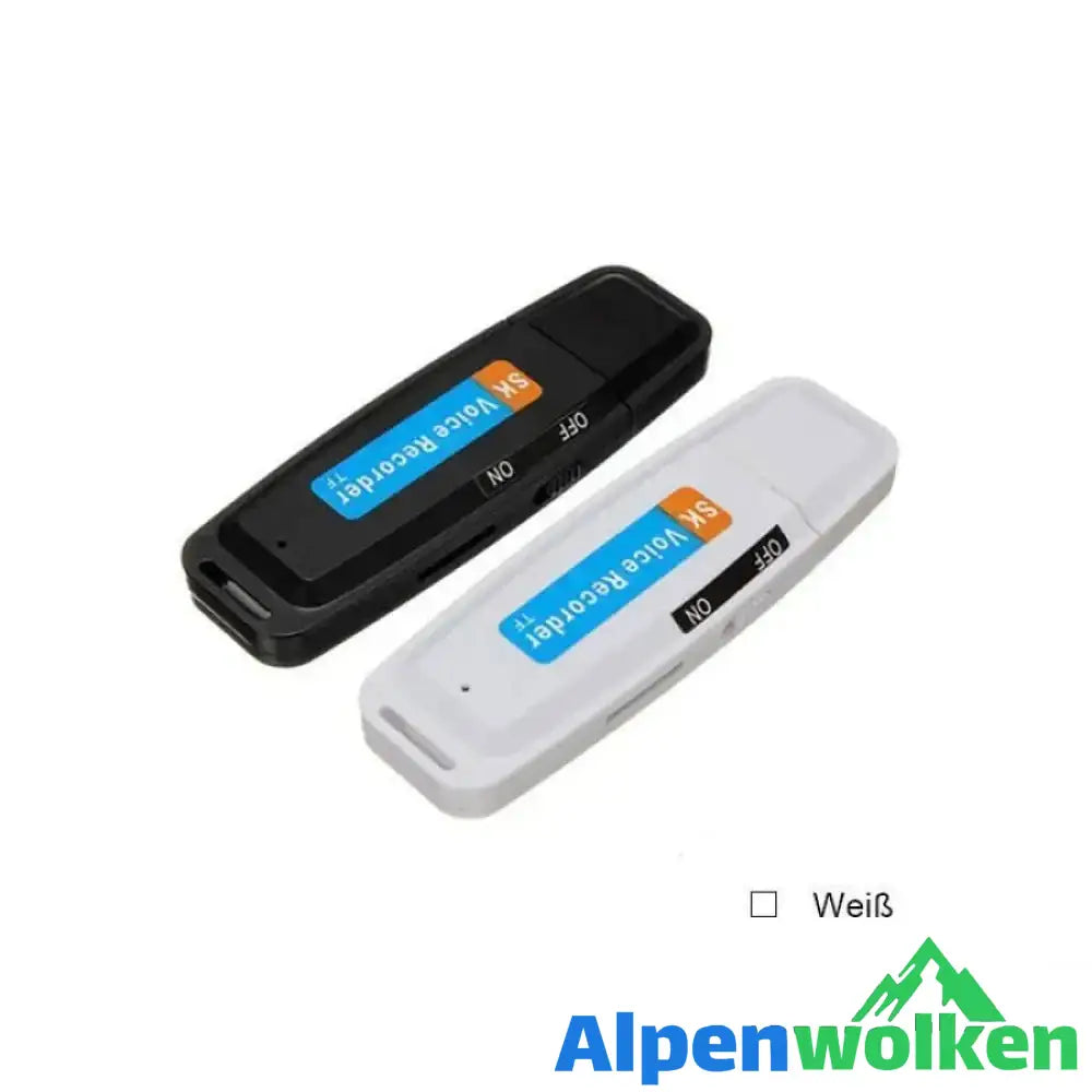 Alpenwolken - USB Diktiergerät 20 Fuß entfernt 32G