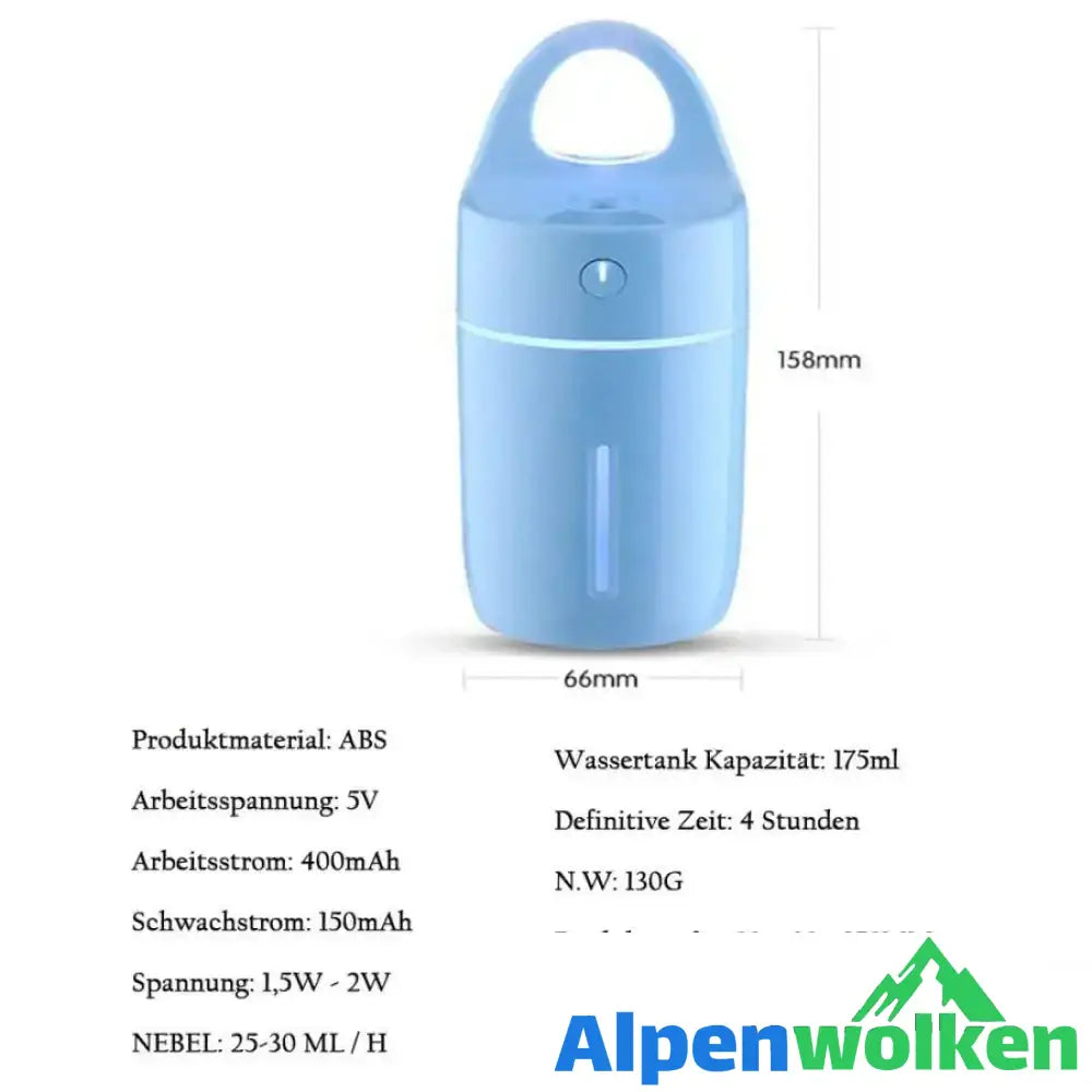 Alpenwolken - USB Luftbefeuchter Luft Aroma Diffuser Nebelhersteller