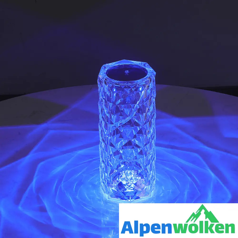 Alpenwolken - ✨USB Rosenschatten Kristalllampe✨