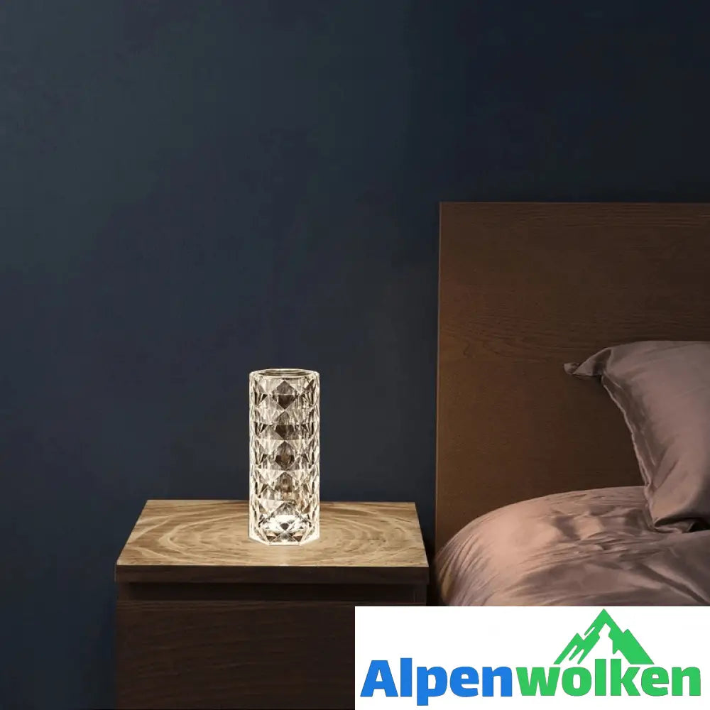 Alpenwolken - ✨USB Rosenschatten Kristalllampe✨