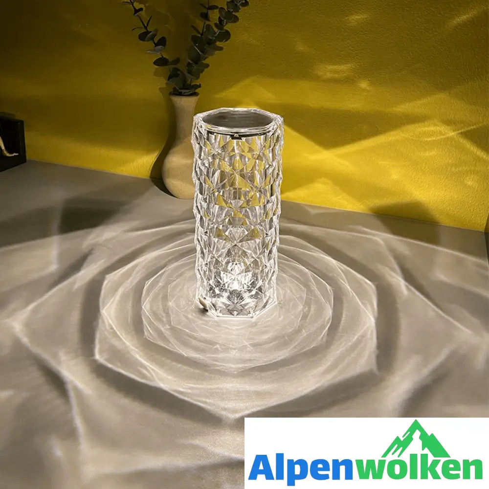 Alpenwolken - ✨USB Rosenschatten Kristalllampe✨