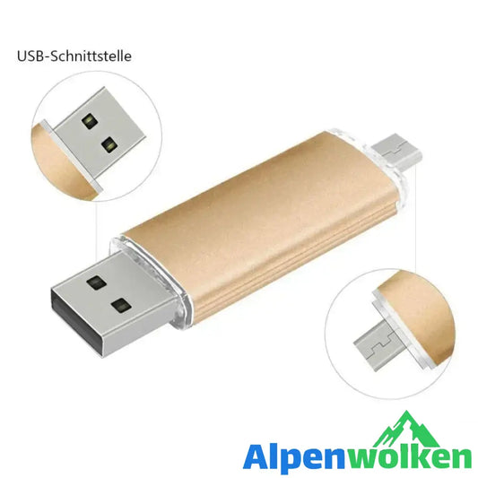 Alpenwolken - USB-Stick für Android Tablets und Smartphones