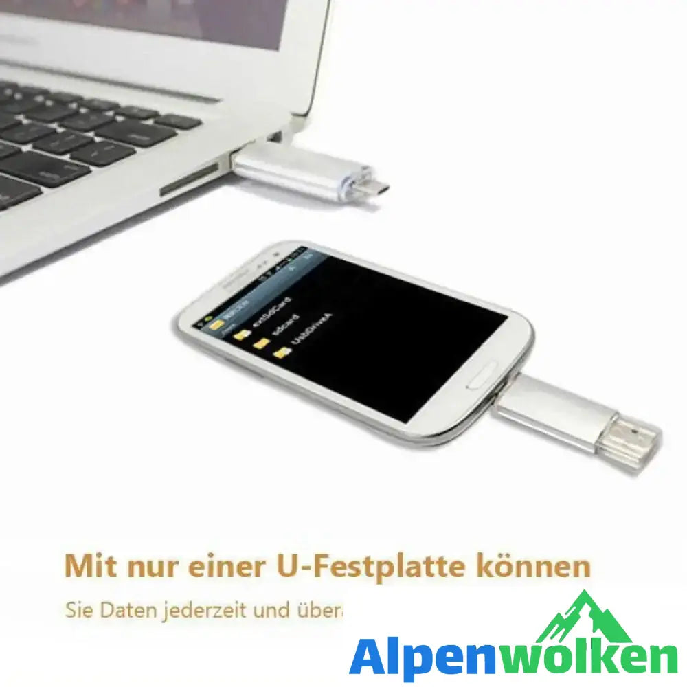 Alpenwolken - USB-Stick für Android Tablets und Smartphones