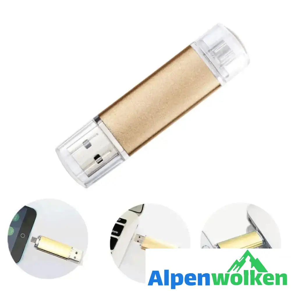 Alpenwolken - USB-Stick für Android Tablets und Smartphones