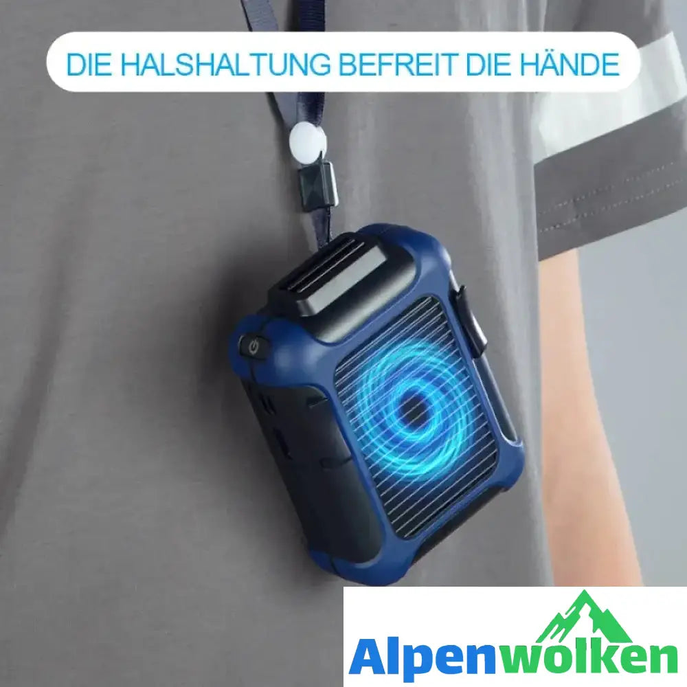 Alpenwolken - USB Wiederaufladbarer Tragbarer Hüftventilator