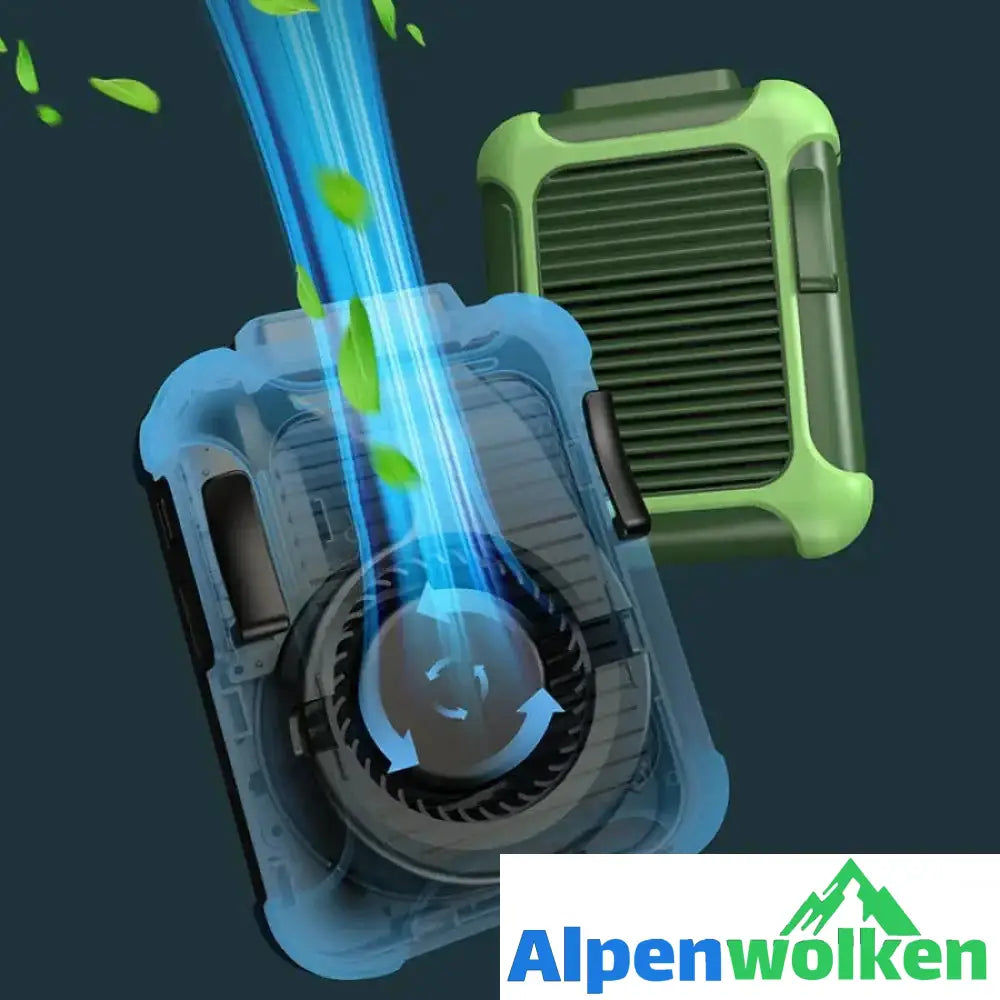 Alpenwolken - USB Wiederaufladbarer Tragbarer Hüftventilator