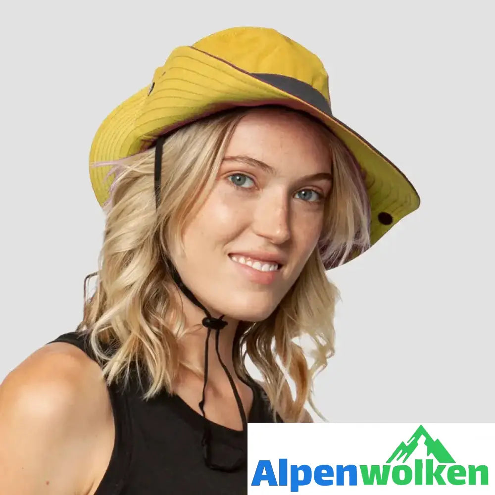 Alpenwolken - UV-Schutz Faltbarer Sonnenhut