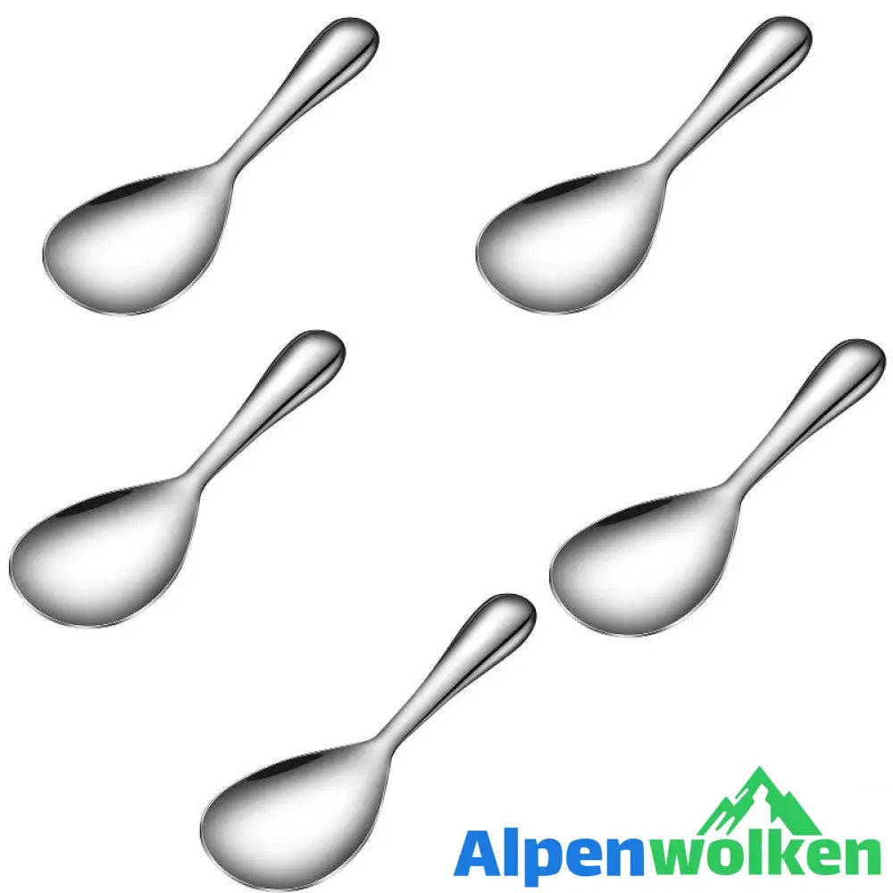 Alpenwolken - Verdickter Edelstahl Antihaft-Reislöffel