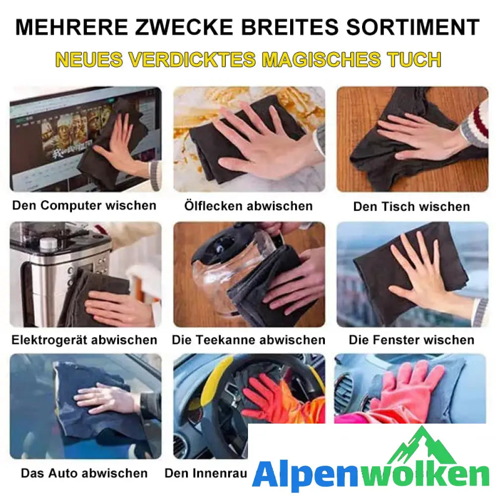 Alpenwolken - 💦💯Verdicktes Magisches Reinigungstuch