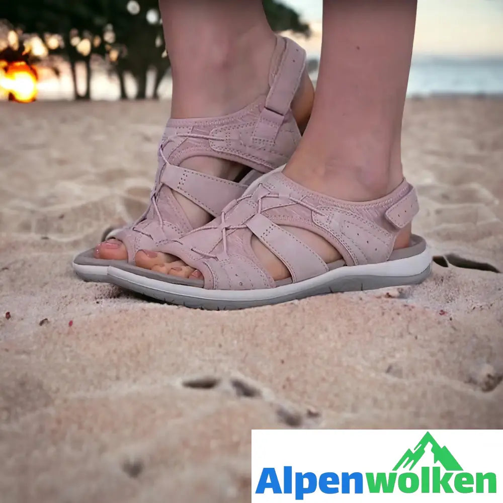 Alpenwolken - VeroComfy™ - Orthopädische Sandalen für Frauen Erröten