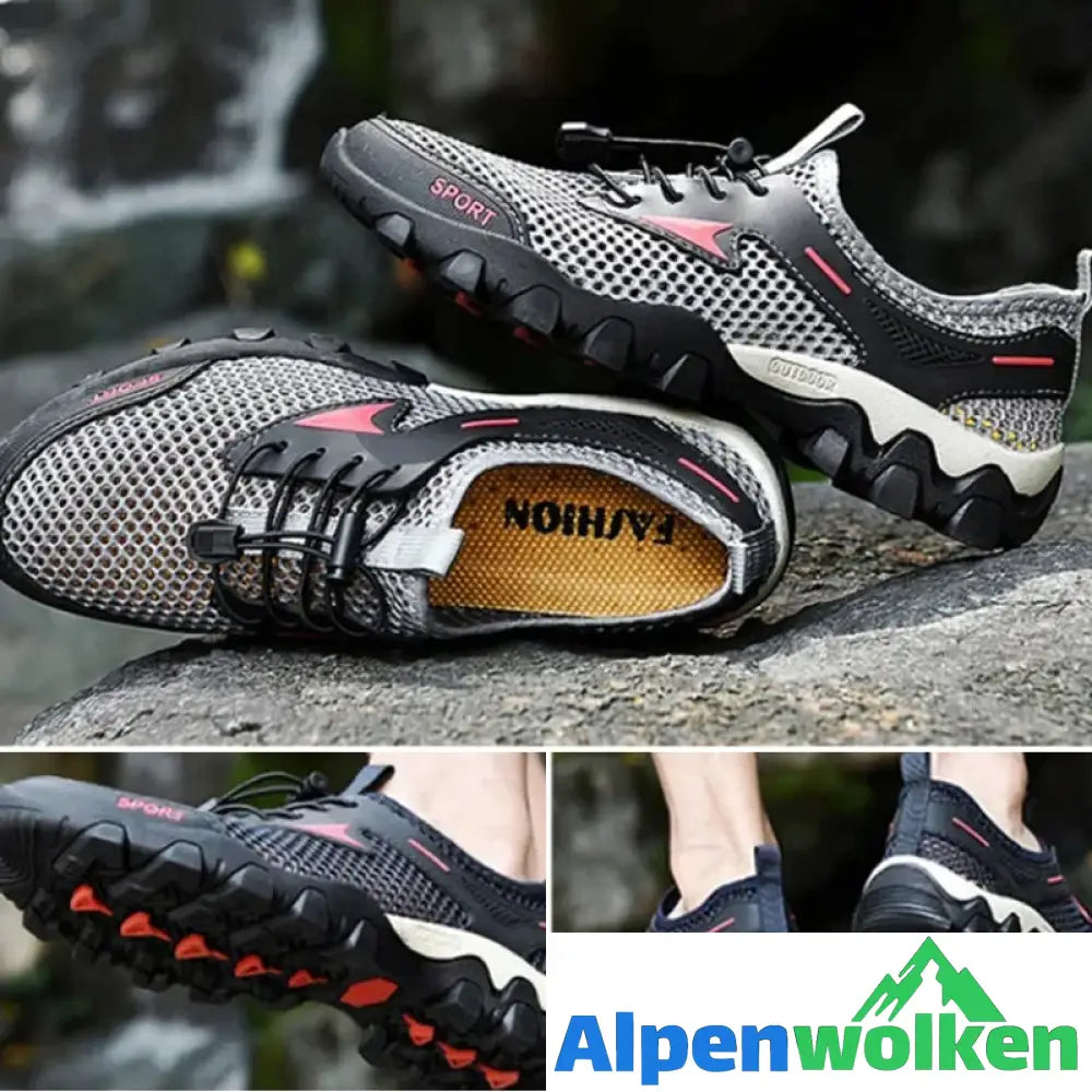 Alpenwolken - Verschleißfeste Atmungsaktive Wanderschuhe