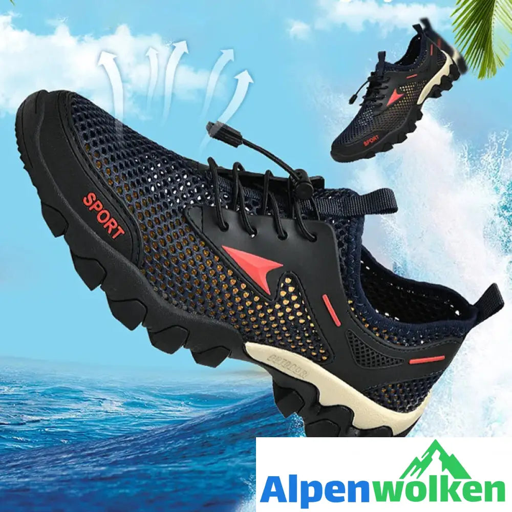 Alpenwolken - Verschleißfeste Atmungsaktive Wanderschuhe