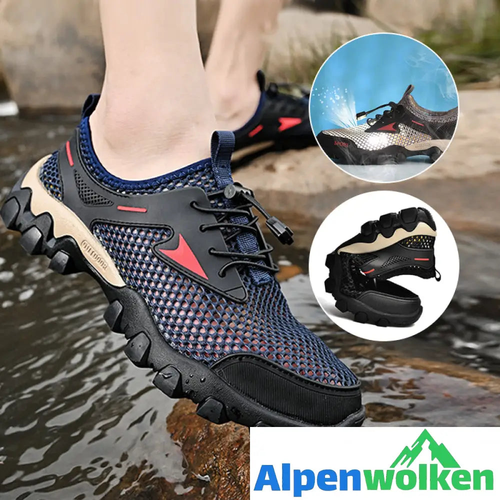 Alpenwolken - Verschleißfeste Atmungsaktive Wanderschuhe