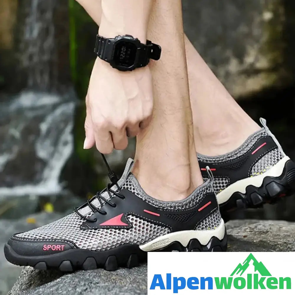 Alpenwolken - Verschleißfeste Atmungsaktive Wanderschuhe