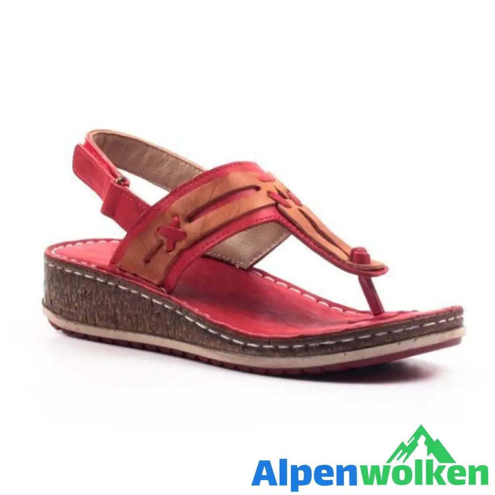 Alpenwolken - Verstellbare Riemensandalen für Damen