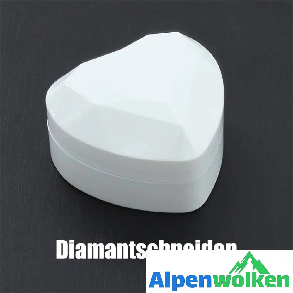 Alpenwolken - Verstellbarer Drehbarer ring und Ringbox für Damen