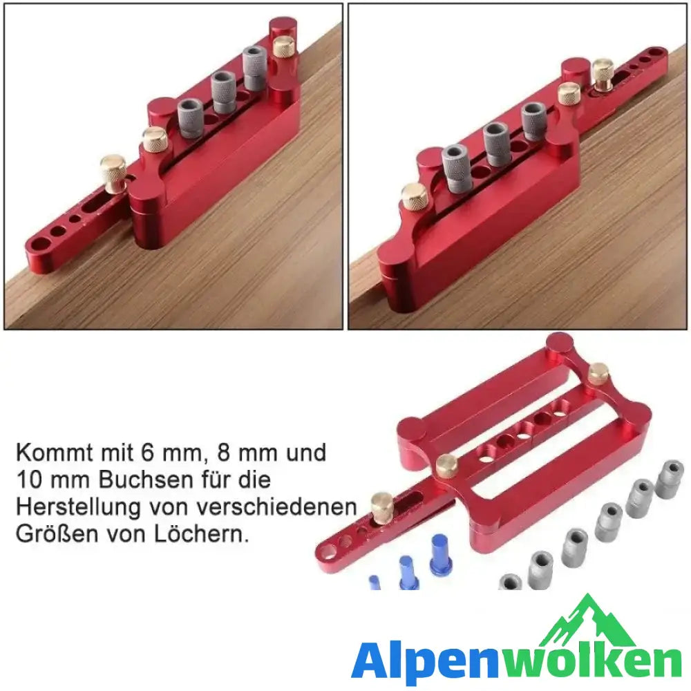 Alpenwolken - Vertikale Lochsuchvorrichtung, 6/8/10 MM Bohrwerkzeug