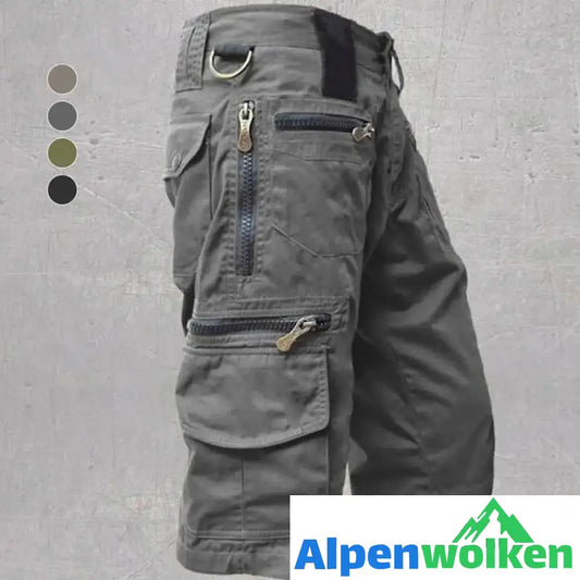 Alpenwolken - Vielseitige Sportshorts für Herren