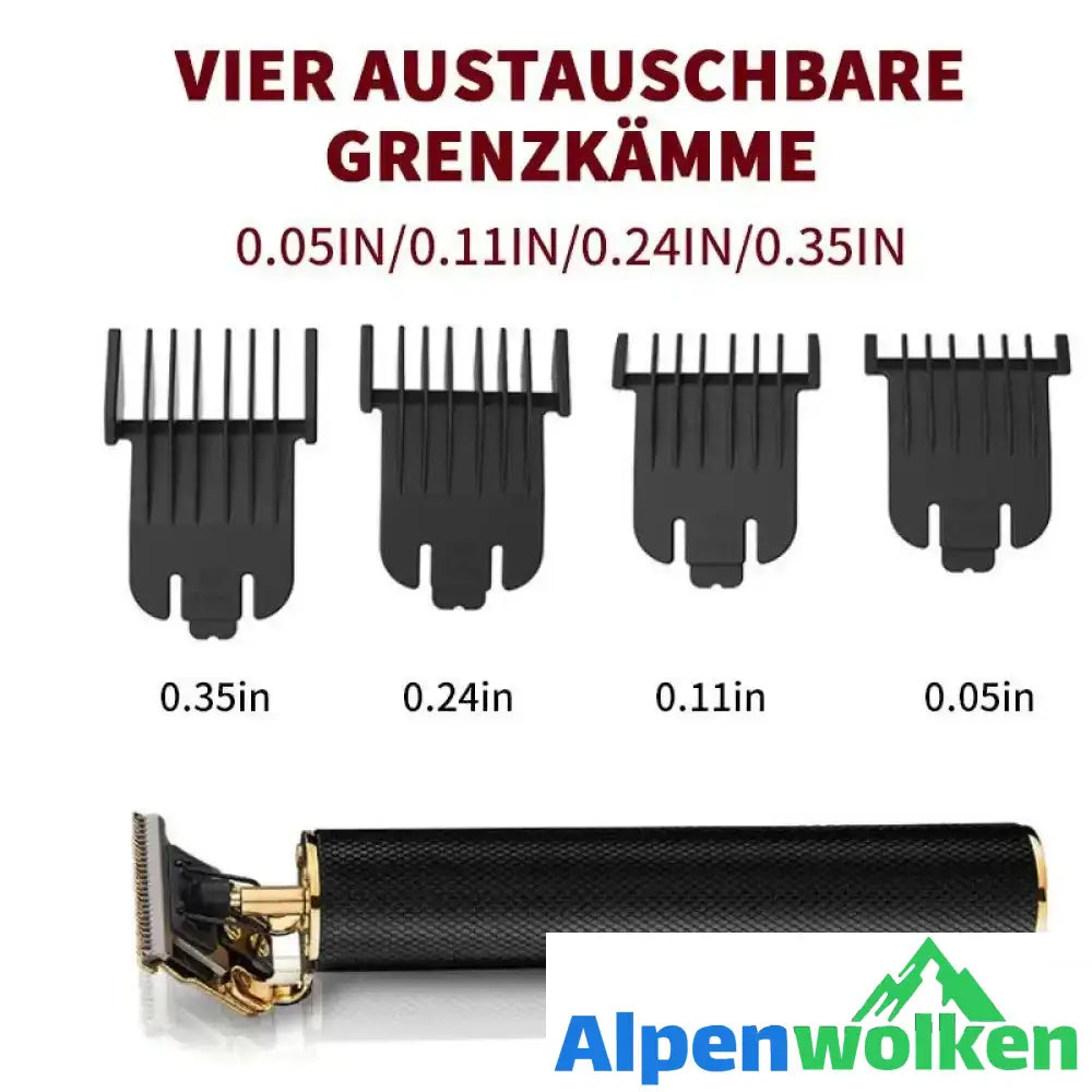 Alpenwolken - 🎁Vintage Ölkopf Farbverlauf Gravur elektrischen Haarschneider