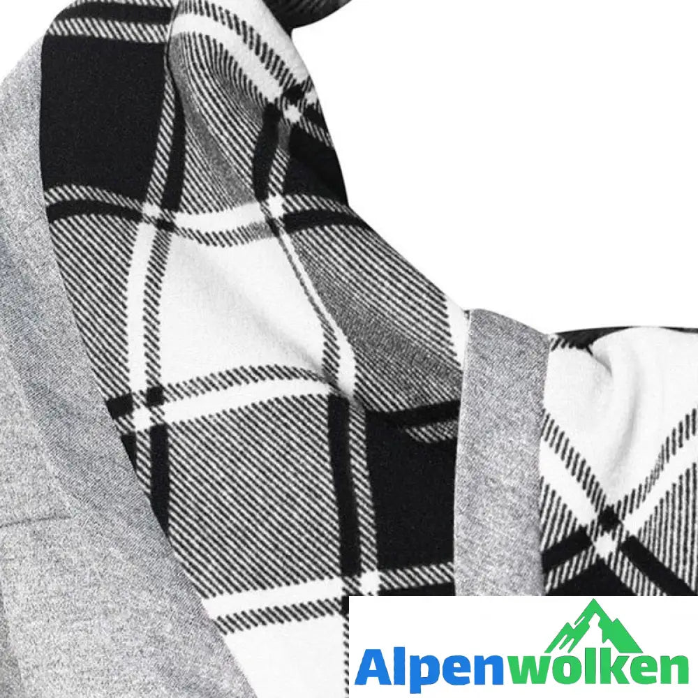 Alpenwolken - Vintage Unregelmäßiges Kleid