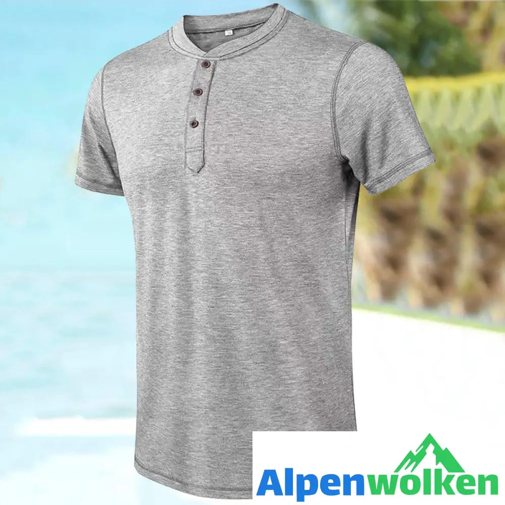 Alpenwolken - Vintages einfaches T-Shirt